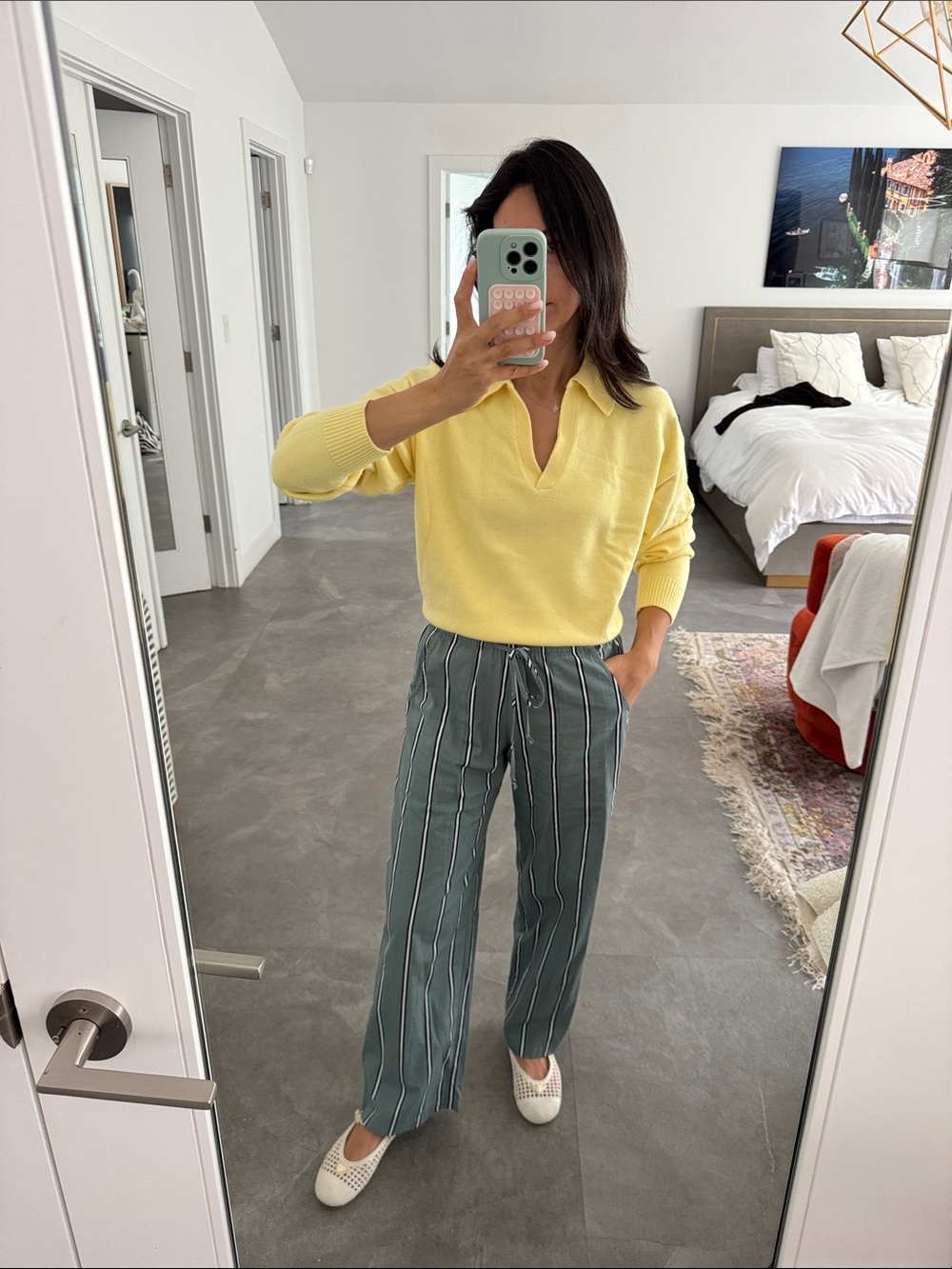 Zara yellow sweater - small